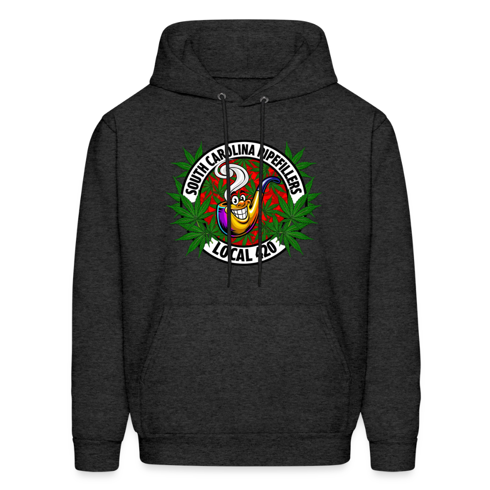 SOUTH CAROLINA PIPEFILLERS LOCAL 420 Men's Hoodie - charcoal grey