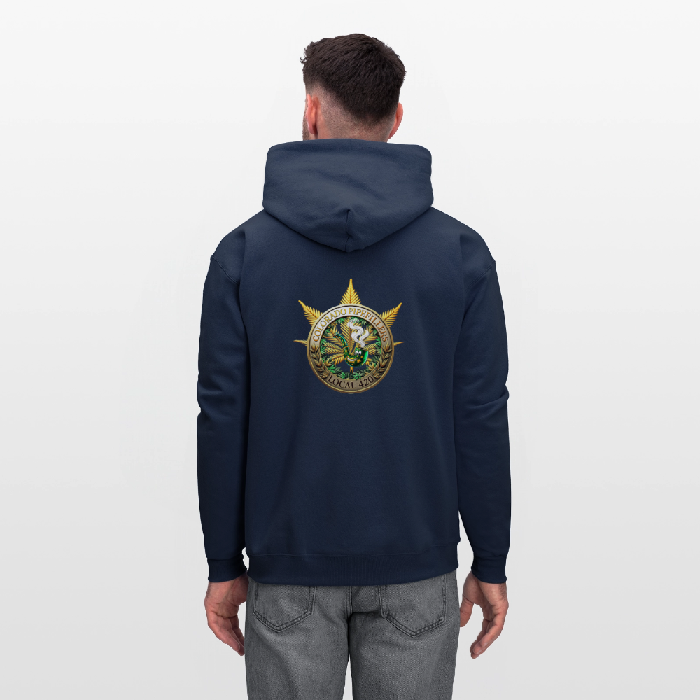 COLORADO PIPEFILLERS LOCAL 420 Men's Hoodie - navy
