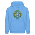 NORTH DAKOTA PIPEFILLERS LOCAL 420 F/B 2 DESIGNS Men's Hoodie - carolina blue