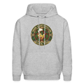 RHODE ISLAND PIPEFILLERS LOCAL 420 Men's Hoodie - heather gray