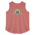 FLORIDA PIPEFILLERS LOCAL 420 F/B DESIGN Women's Curvy Relaxed Tank Top - mauve