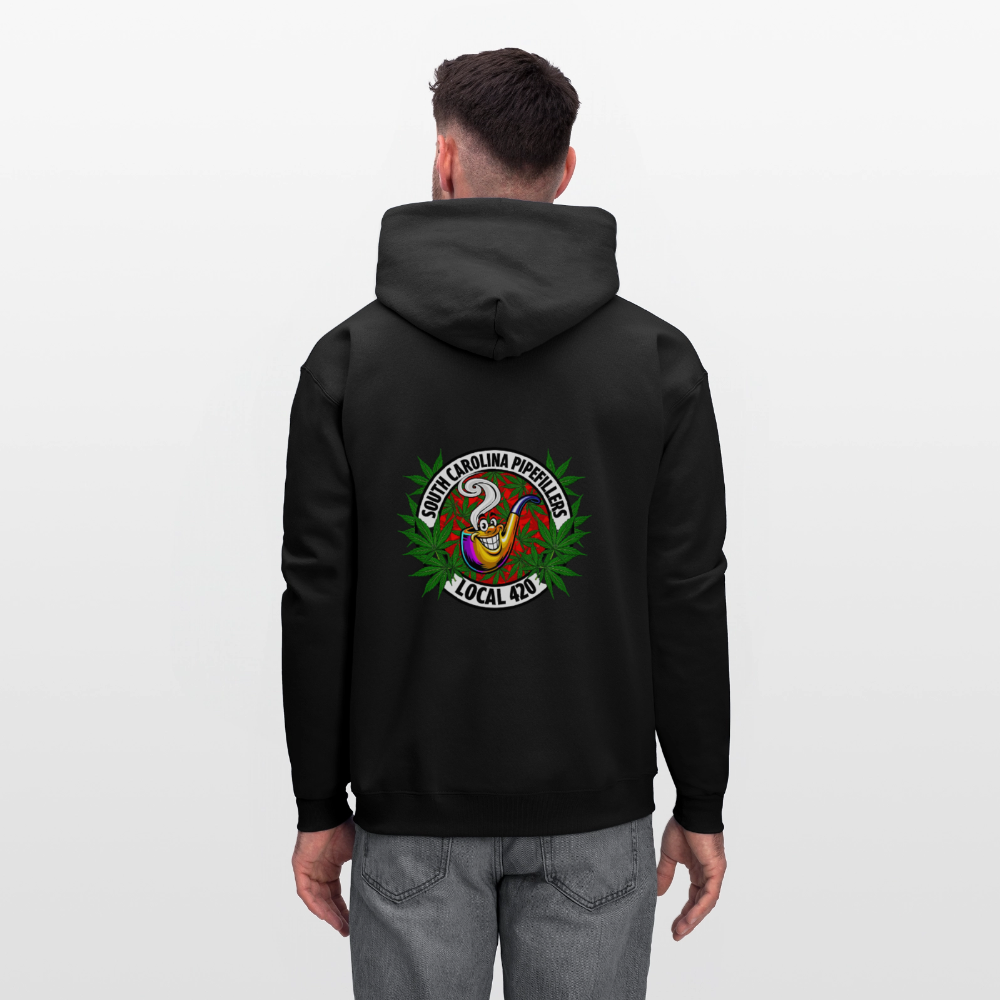 SOUTH CAROLINA PIPEFILLERS LOCAL 420 F/B DESIGN Men's Hoodie - black