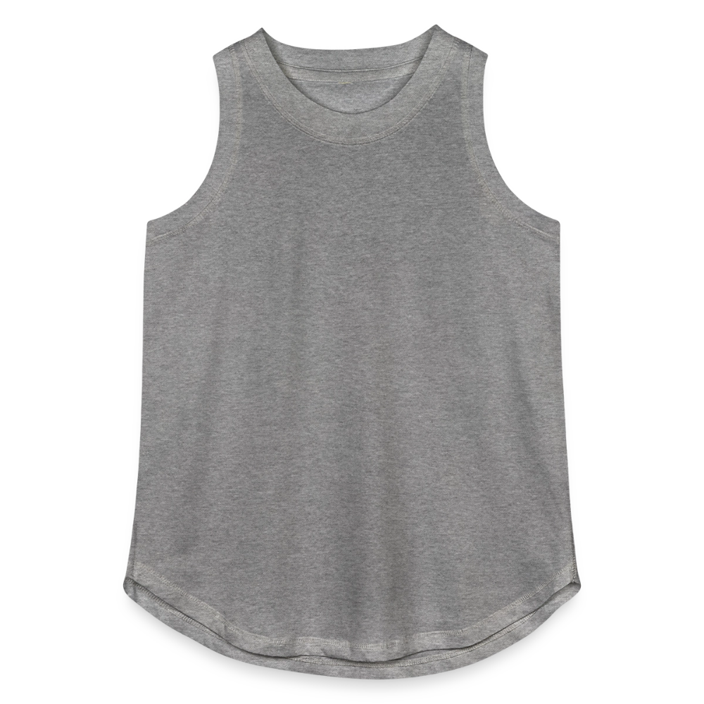 INDIANA PIPEFILLERS LOCAL 420 F/B DESIGN Women's Curvy Relaxed Tank Top - granite heather 
