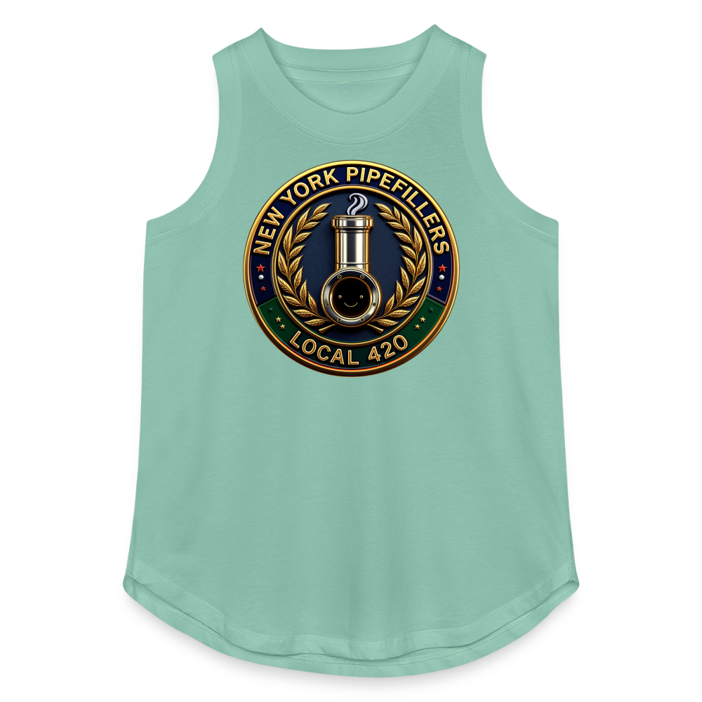 NEW YORK PIPEFILLERS LOCAL 420 Women's Relaxed Tank Top - saltwater