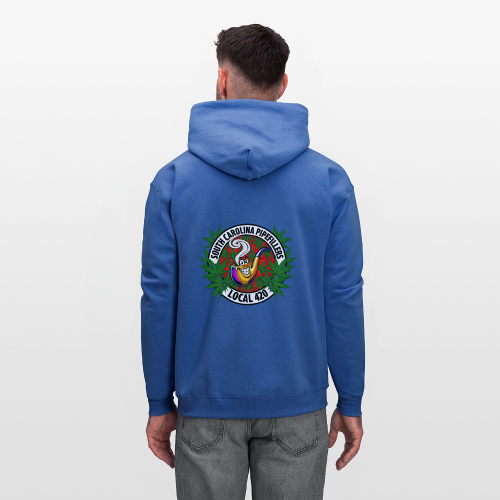 SOUTH CAROLINA PIPEFILLERS LOCAL 420 F/B DESIGN Men's Hoodie - royal blue