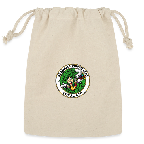 ALABAMA PIPEFILLERS LOCAL 420 Union Reusable Gift Bag - Natural
