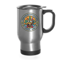 ARKANSAS PIPEFILLERS LOCAL 420 14oz Stainless Steel Travel Mug - silver