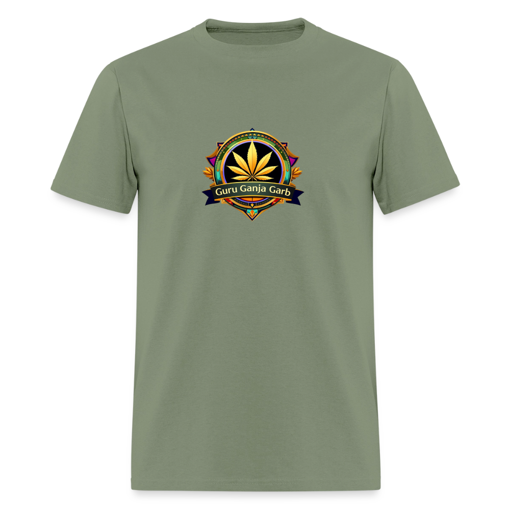 OFFICAL GURU GANJA GARB  GGG Men's T-Shirt - military green