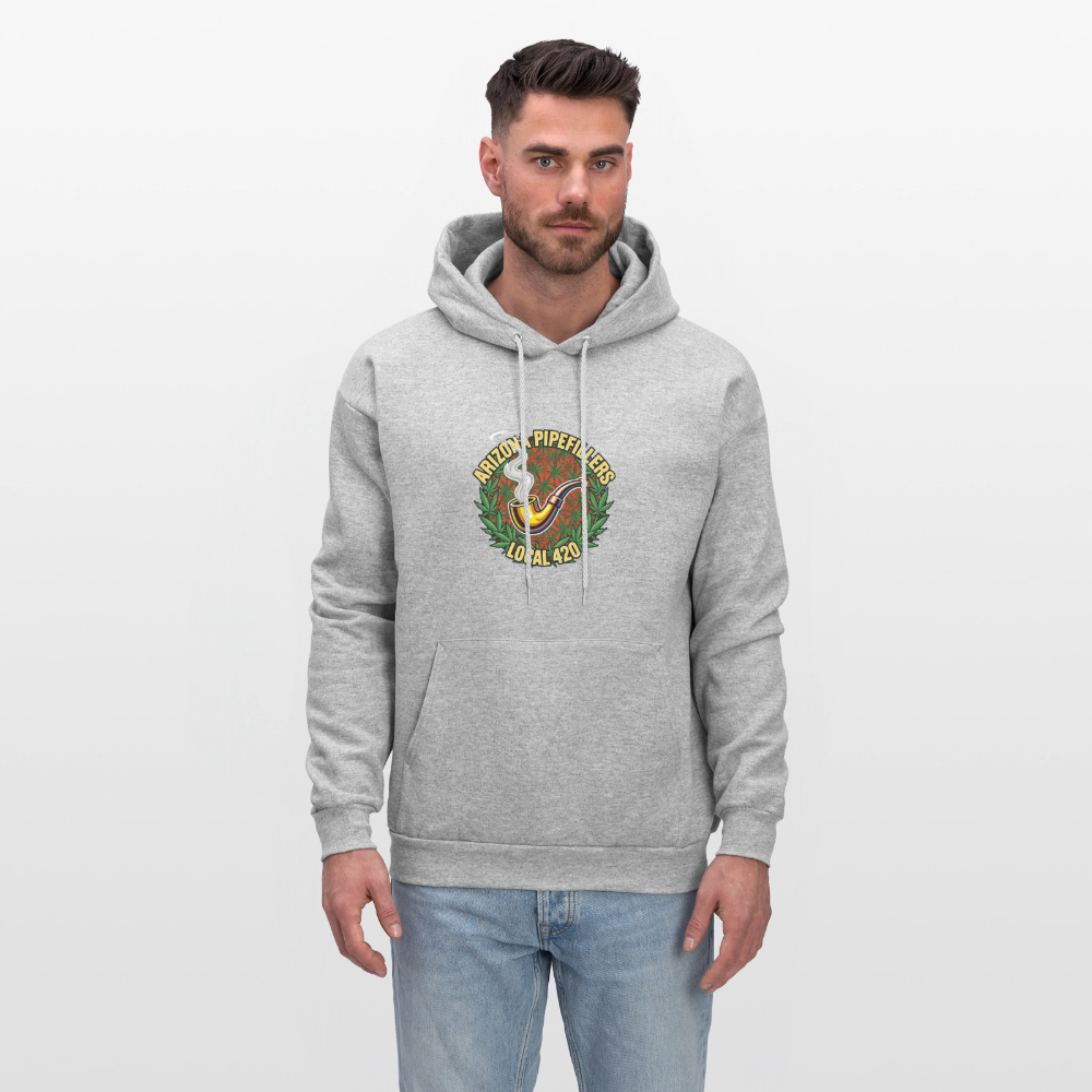 ARIZONA PIPEFILLERS LOCAL 420 F/B DESIGN Men's Hoodie - heather gray
