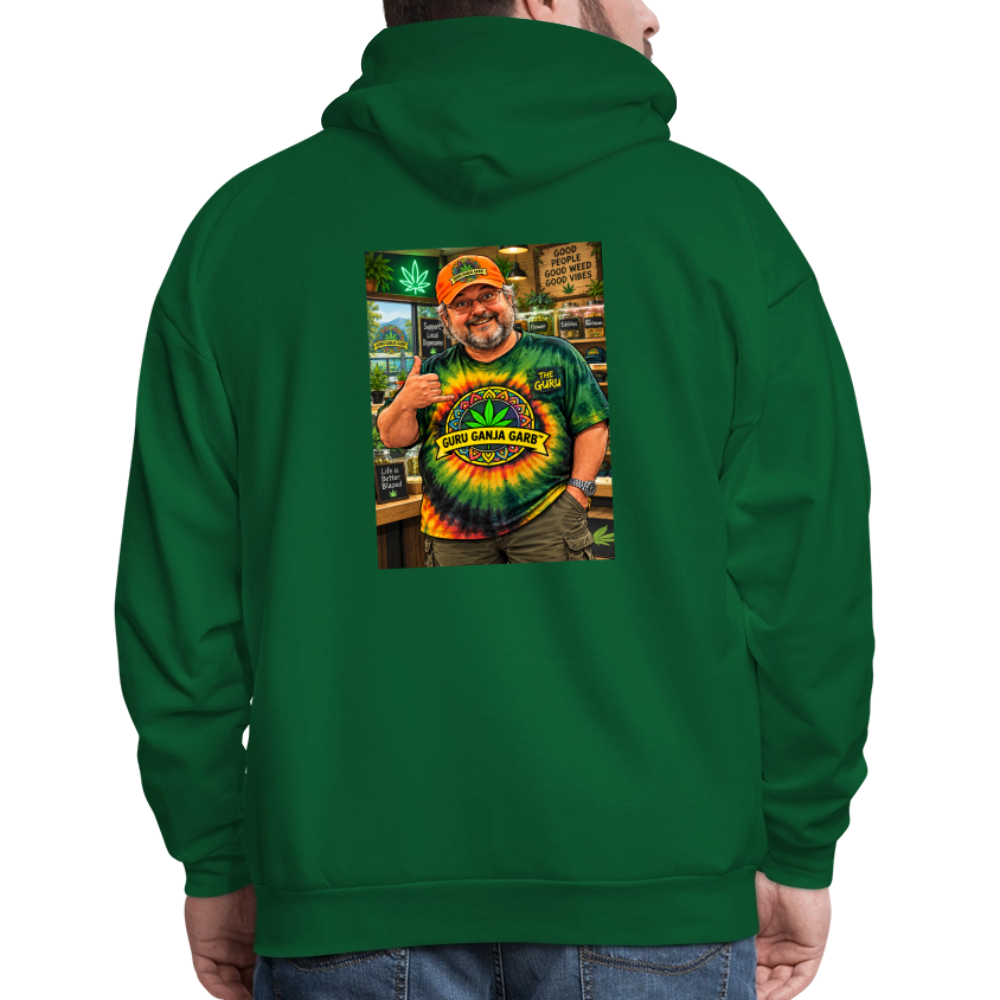 GURU GNJA GARB THE ORIGINAL GURU HOODIE - forest green
