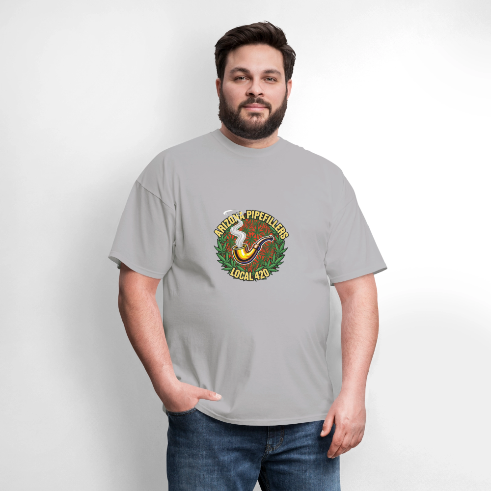 ARIZONA PIPEFILLERS LOCAL 420  F/B DESIGN Men's T-Shirt - rock