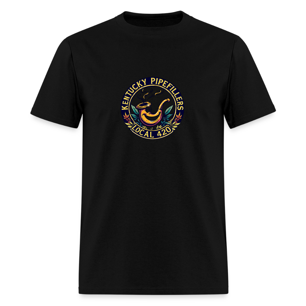 KENTUCKY PIPEFILLERS LOCAL 420 Men's T-Shirt - black