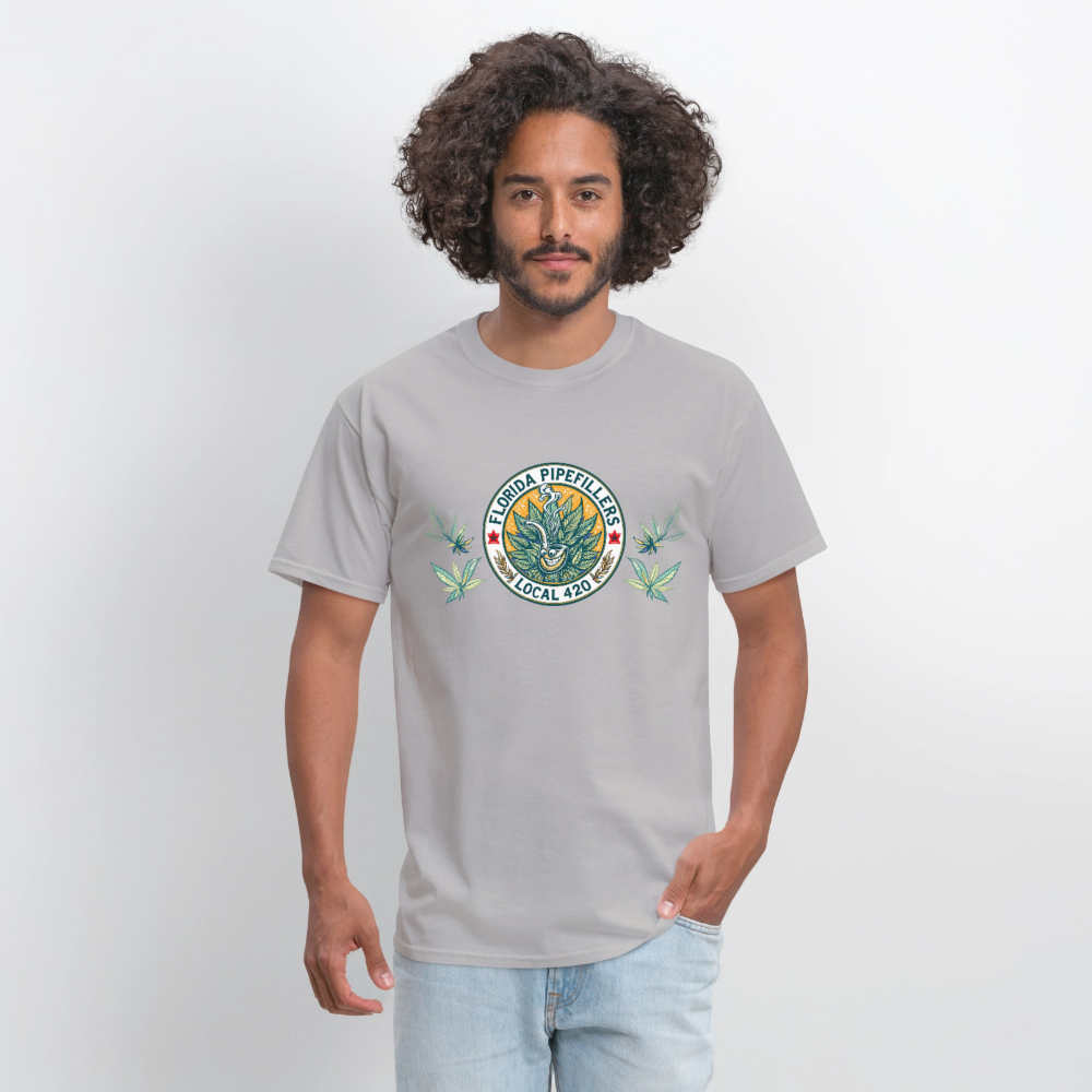 FLORIDA PIPEFILLERS LOCAL 420 Men's T-Shirt - rock
