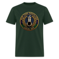 NEW YORK PIPEFILLERS LOCAL 420 Men's T-Shirt - forest green