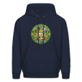 NORTH DAKOTA PIPEFILLERS LOCAL 420 F/B 2 DESIGNS Men's Hoodie - navy