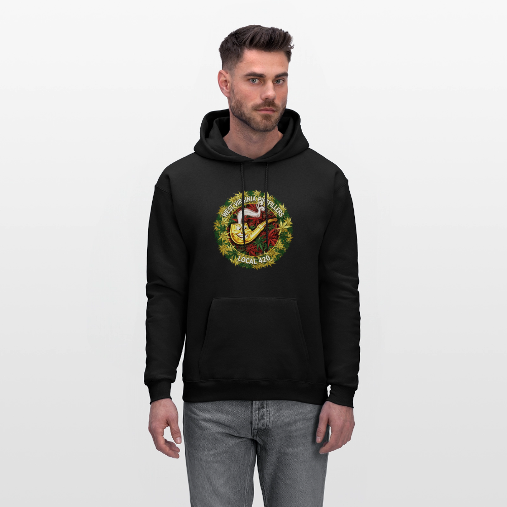 WEST VIRGINIA PIPIEFILLERS LOCAL 420 Men's Hoodie - black