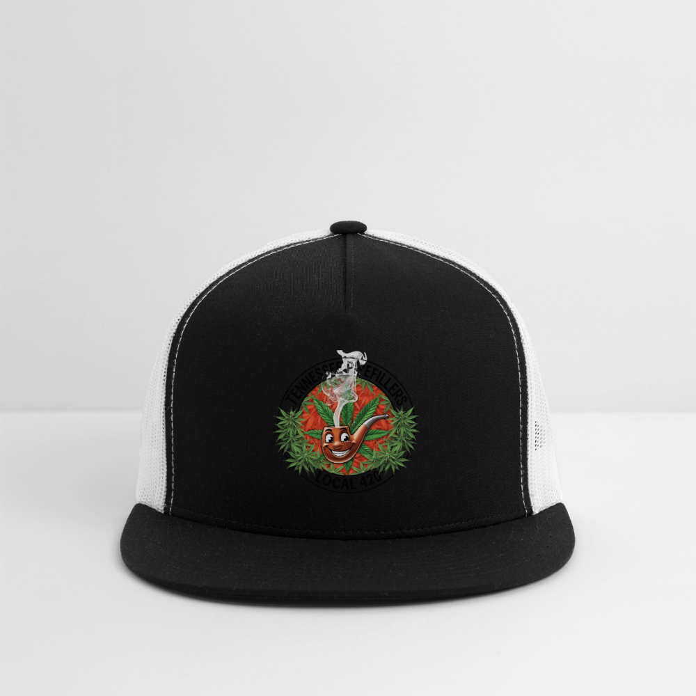 TENNESSEE PIPEFILLERS LOCAL 420 Trucker Hat - black/white