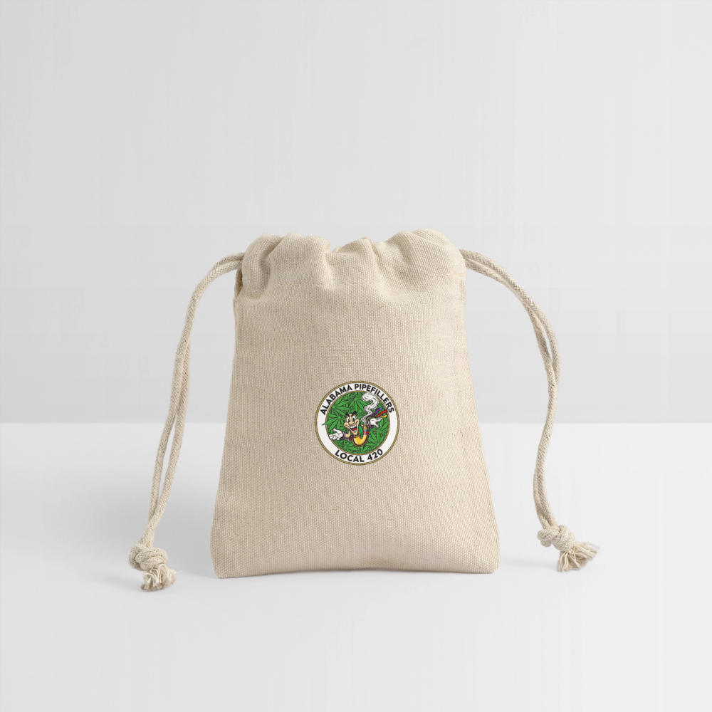 ALABAMA PIPEFILLERS LOCAL 420 Union Reusable Gift Bag - Natural