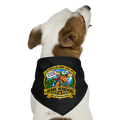 HERBIE HERBIVOR"BRO" US PIPEFILLERS LOCAL 420 Dog Bandana - black