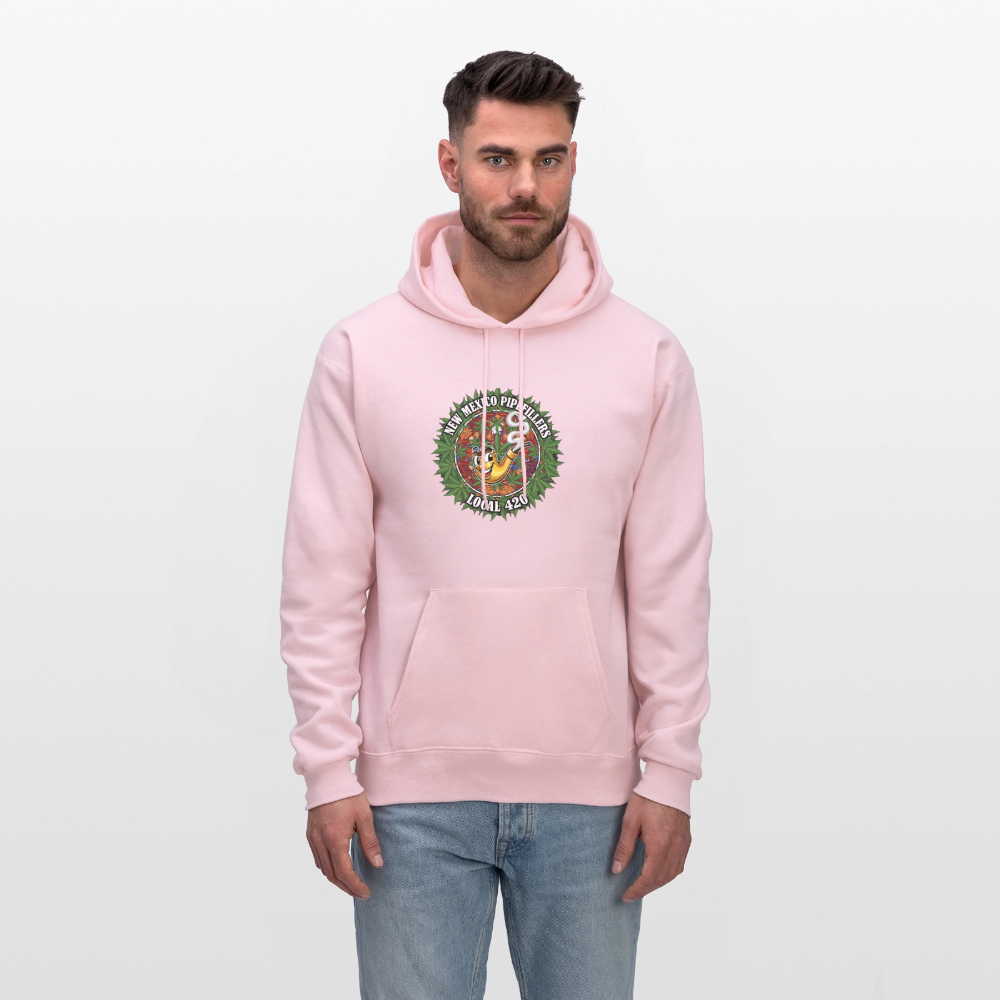 NEW MEXICO PIPEFILLERS LOCAL 420 Men's Hoodie - pale pink