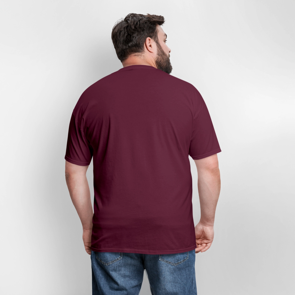 NEW JERSEY PIPEFILLERS LOCAL 420 Men's T-Shirt - burgundy