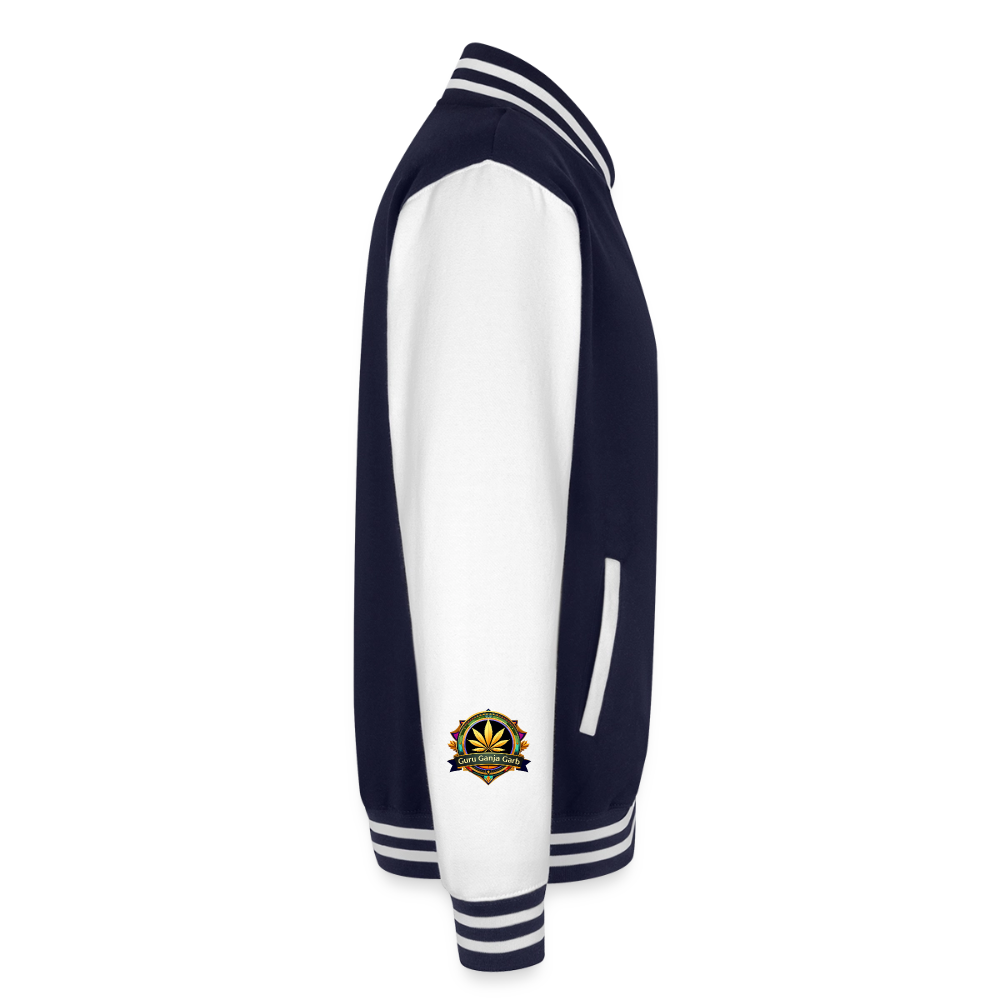 COLORADO PIPEFILLERS LOCAL 420 / 4 EMBLEM Unisex College Sweat Jacket - navy/white