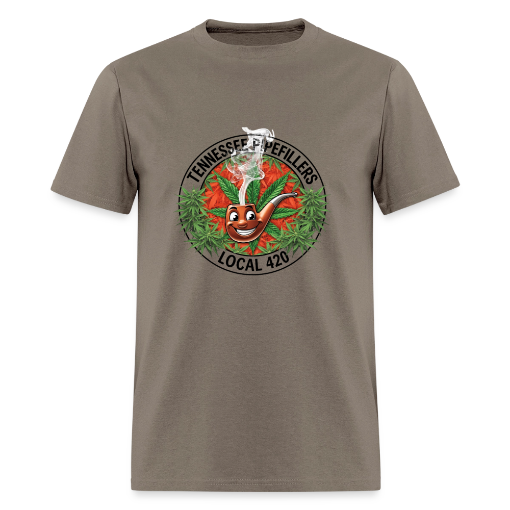 TENNESSEE PIPEFILLERS LOCAL 420 Men's T-Shirt - safari