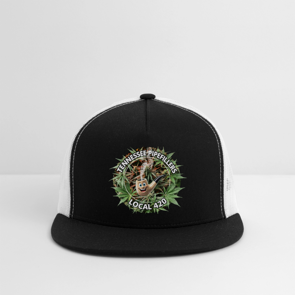 TENNESSEE PIPEFILLERS LOCAL 420 Trucker Hat - black/white