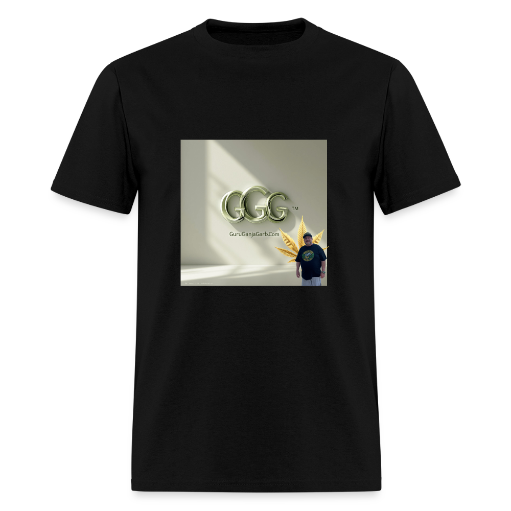 CHRIS GGG LOGO WALL Men's T-Shirt - black