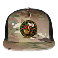 NORTH DAKOTA PIPEFILLERS LOCAL 420 CAMO Trucker Hat - MultiCam\black