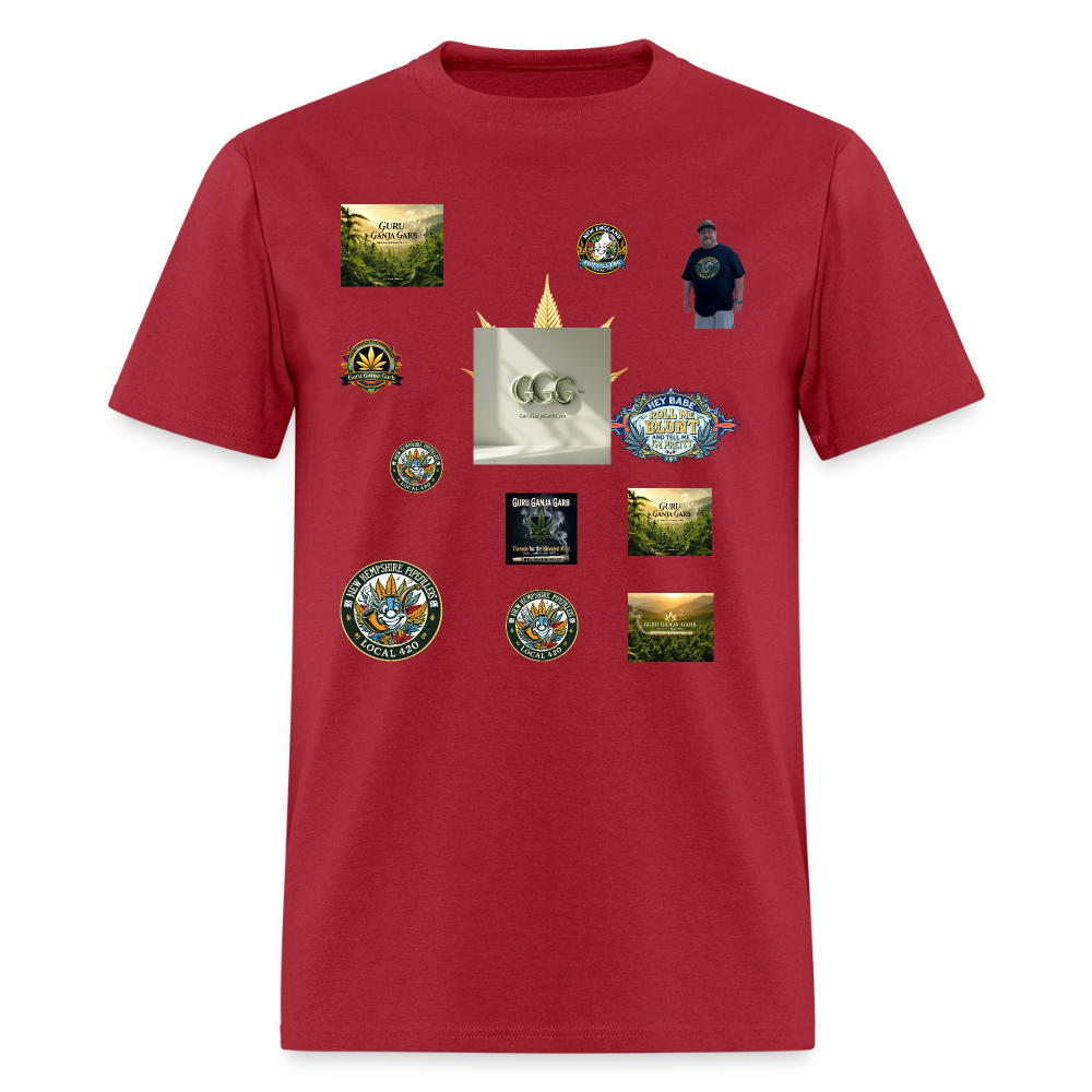 GGG LOGO SHIRT SAMPLES Men's T-Shirt | GILDAN 5000 - true red