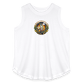 HAWAII PIPEFILLERS LOCAL 420 F/B DESIGN Women's Curvy Relaxed Tank Top - white