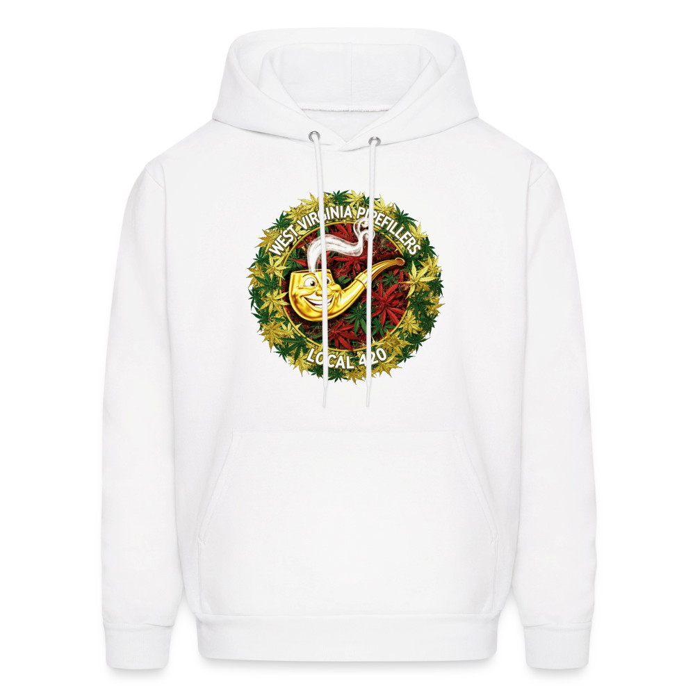 WEST VIRGINIA PIPIEFILLERS LOCAL 420 Men's Hoodie - white