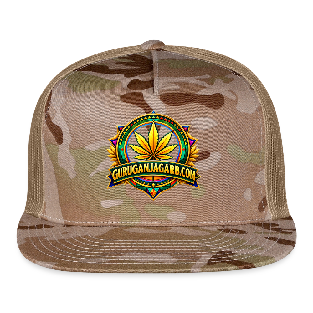 GGGGTM CAMO TRUCKER CAP - MultiCam\tan