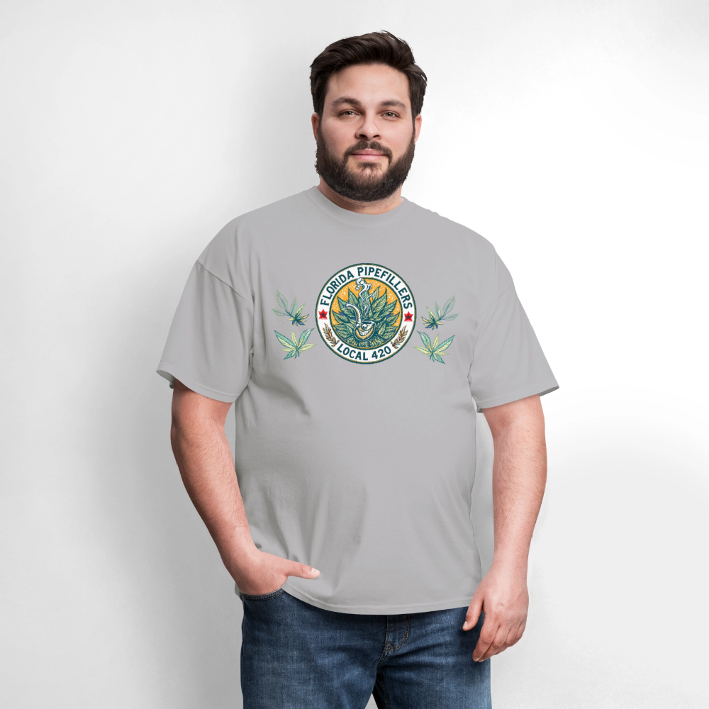 FLORIDA PIPEFILLERS LOCAL 420 F/B DESIGN Men's T-Shirt - rock