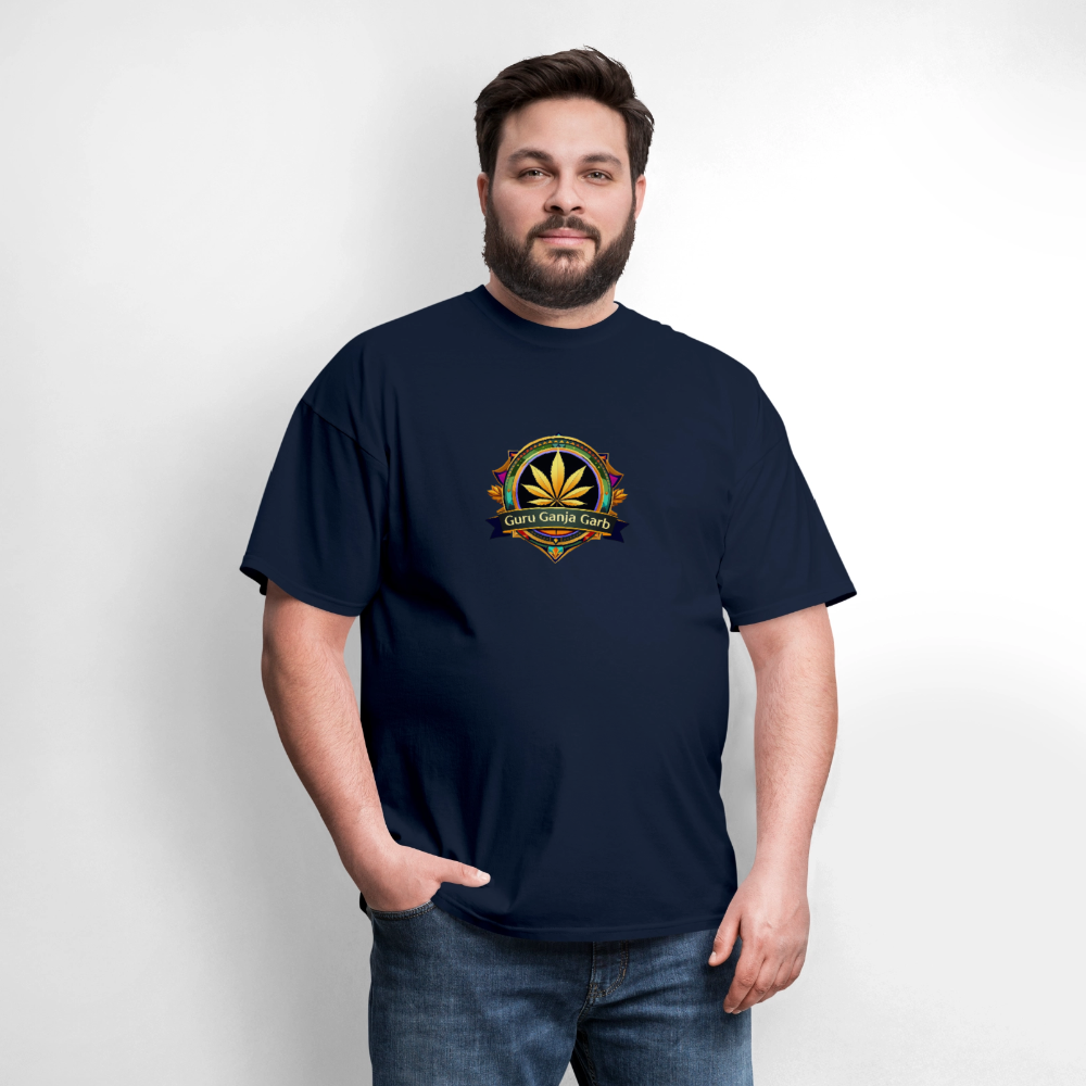 OFFICAL GURU GANJA GARB  GGG Men's T-Shirt - navy