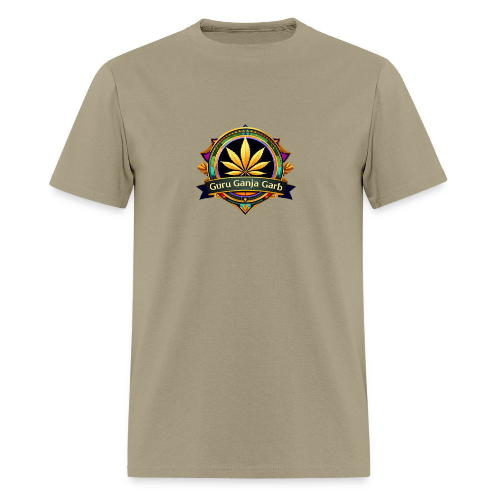 OFFICAL GURU GANJA GARB  GGG Men's T-Shirt - khaki