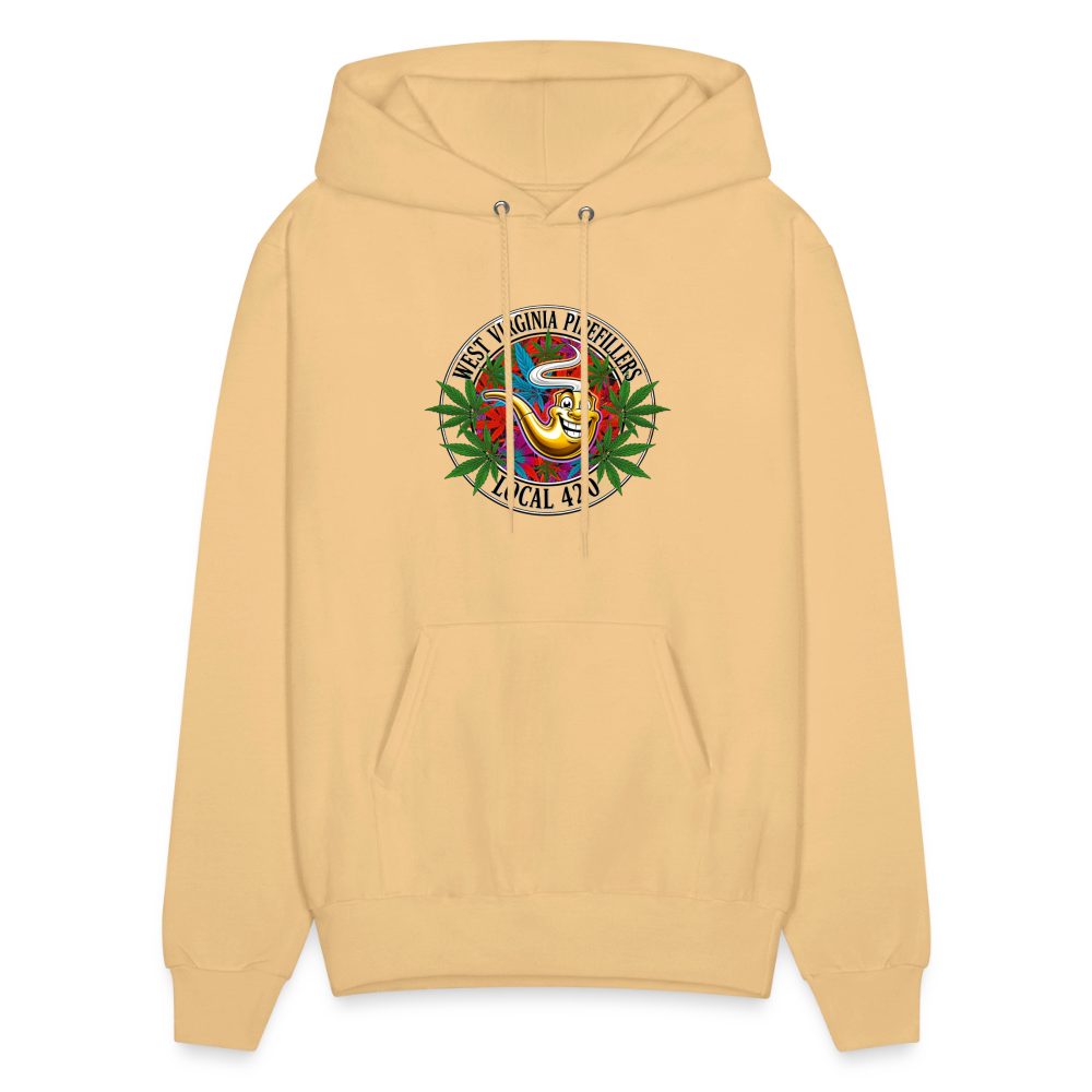 WEST VIRGINIA  PIPEFILLERS LOCAL 420 Men's Hoodie - light gold 