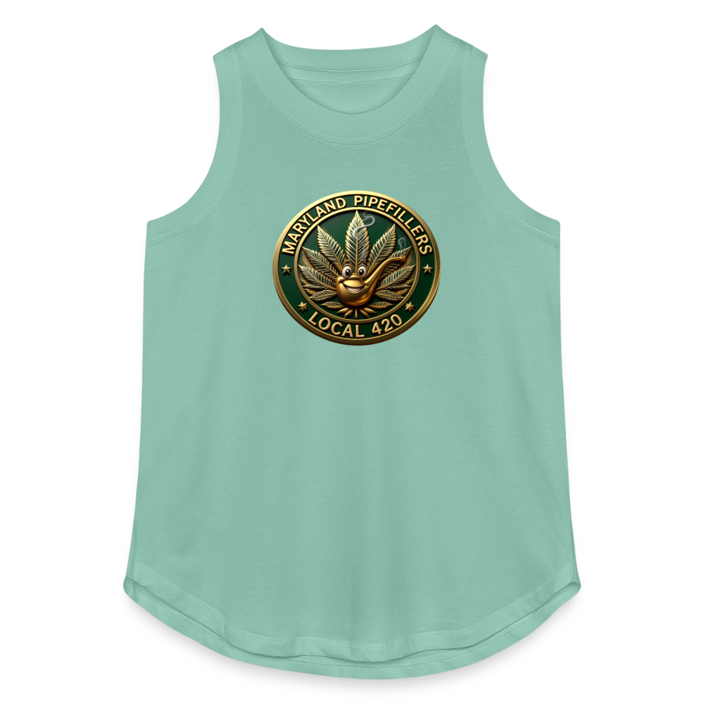 MARYLAND PIPEFILLERS LOCAL 420 Women's Relaxed Tank Top - saltwater