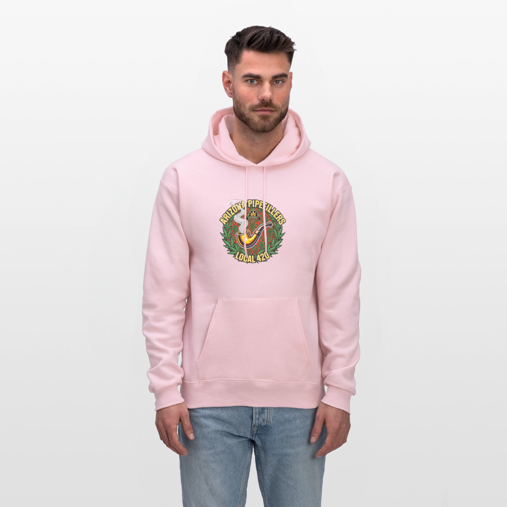 ARIZONA PIPEFILLERS LOCAL 420 Men's Hoodie - pale pink