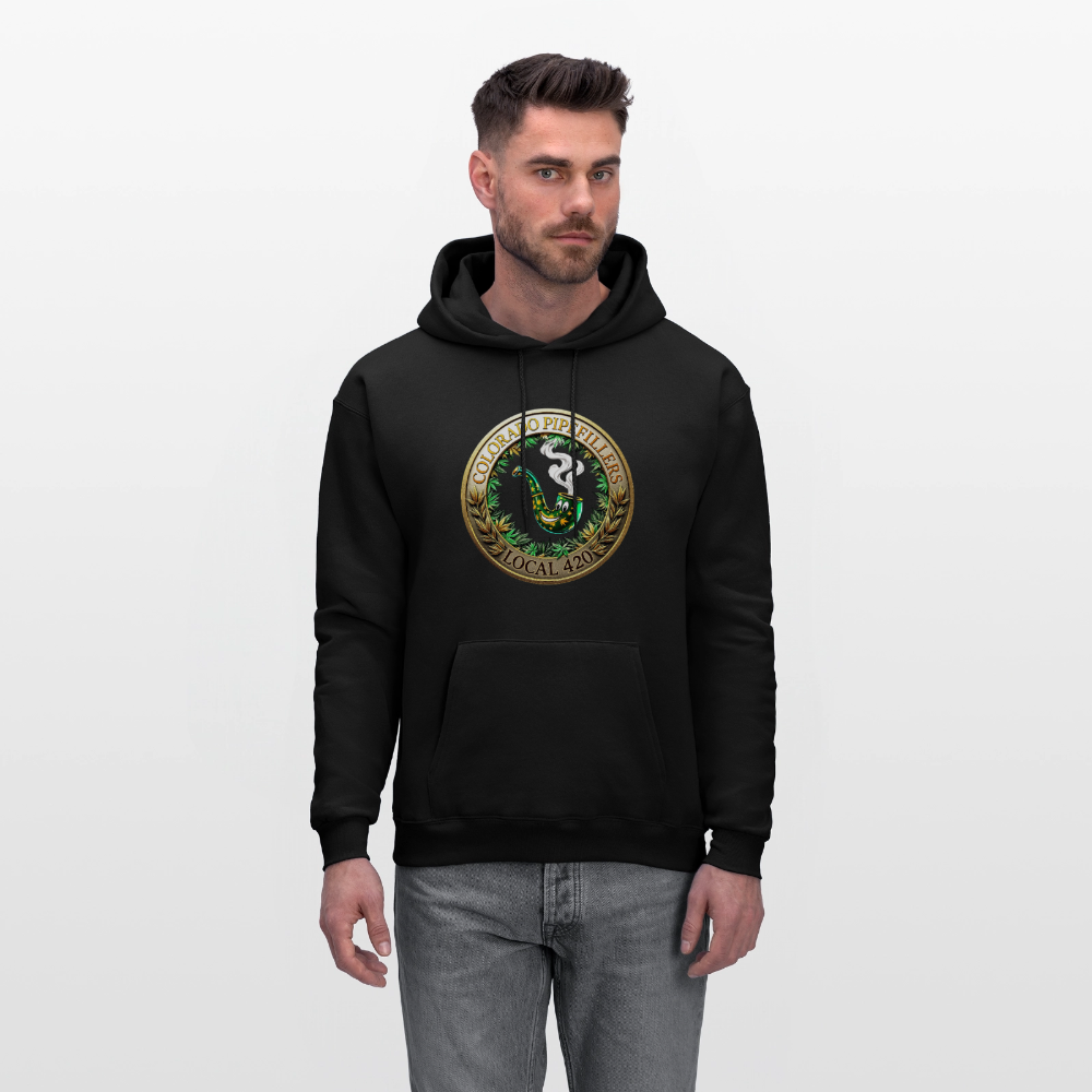 COLORADO PIPEFILLERS LOCAL 420 Men's Hoodie - black