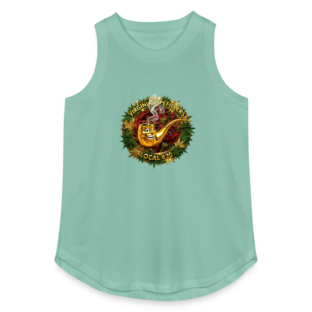 VIRGINIA PIPEFILLERS LOCAL 420 Women's Relaxed Tank Top - saltwater