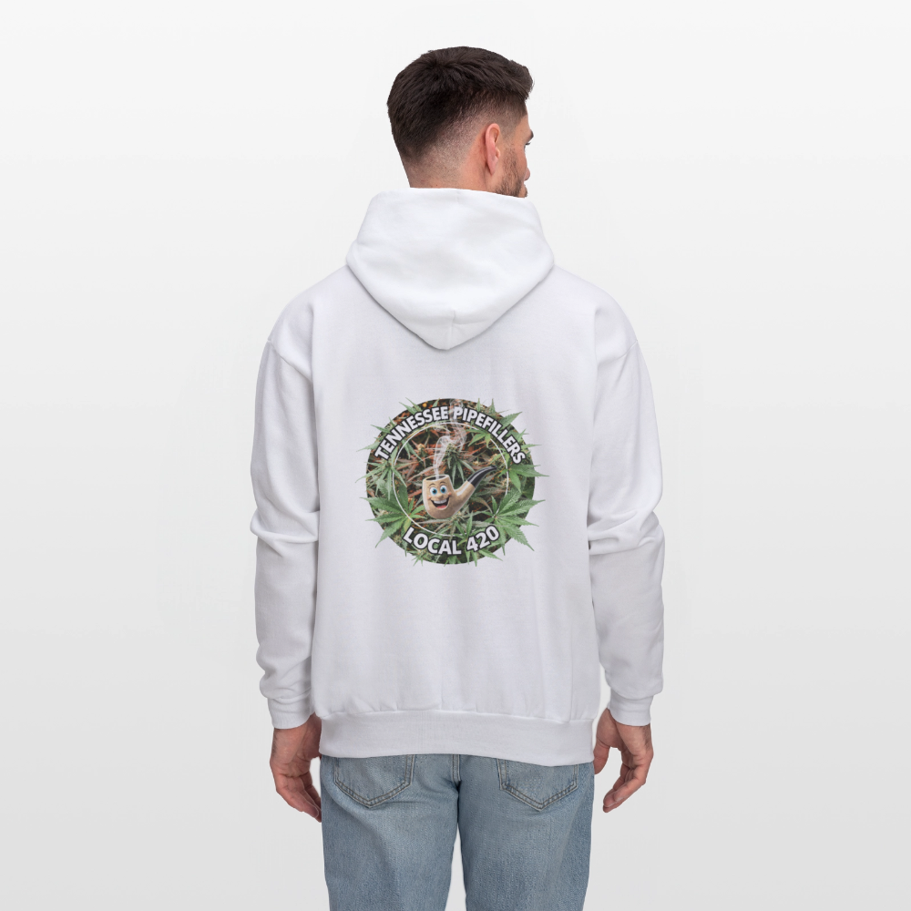 TENNESSEE PIPEFILLERS LOCAL 420 F/B DESIGN Men's  Hoodie - white