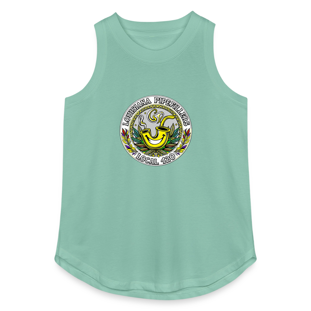 LOUISIANA PIPEFILLERS LOCAL 420 Women's Relaxed Tank Top - saltwater