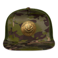 VERMONT PIPEFILLERS LOCAL 420 CAMO Trucker Hat - MultiCam\green
