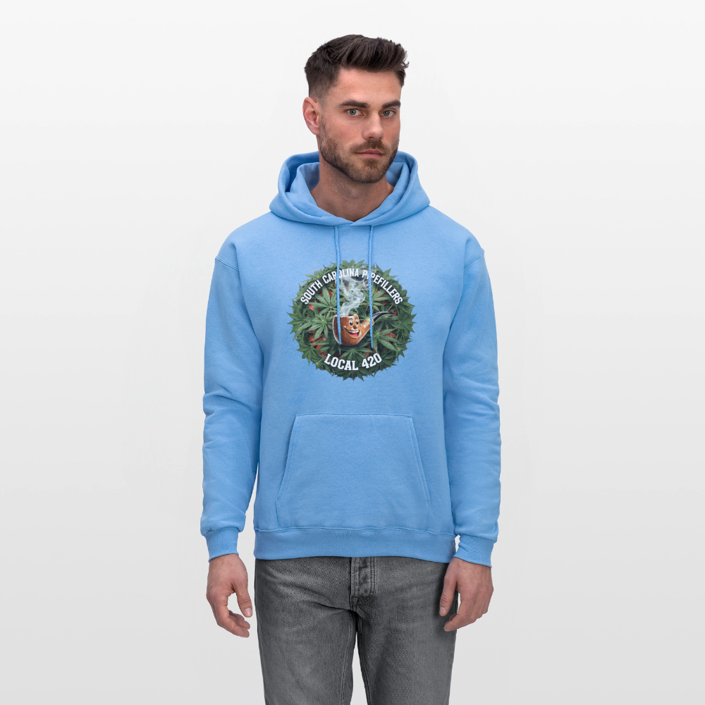 SOUTH CAROLINA PIPEFILLERS LOCAL 420 Men's Hoodie - carolina blue