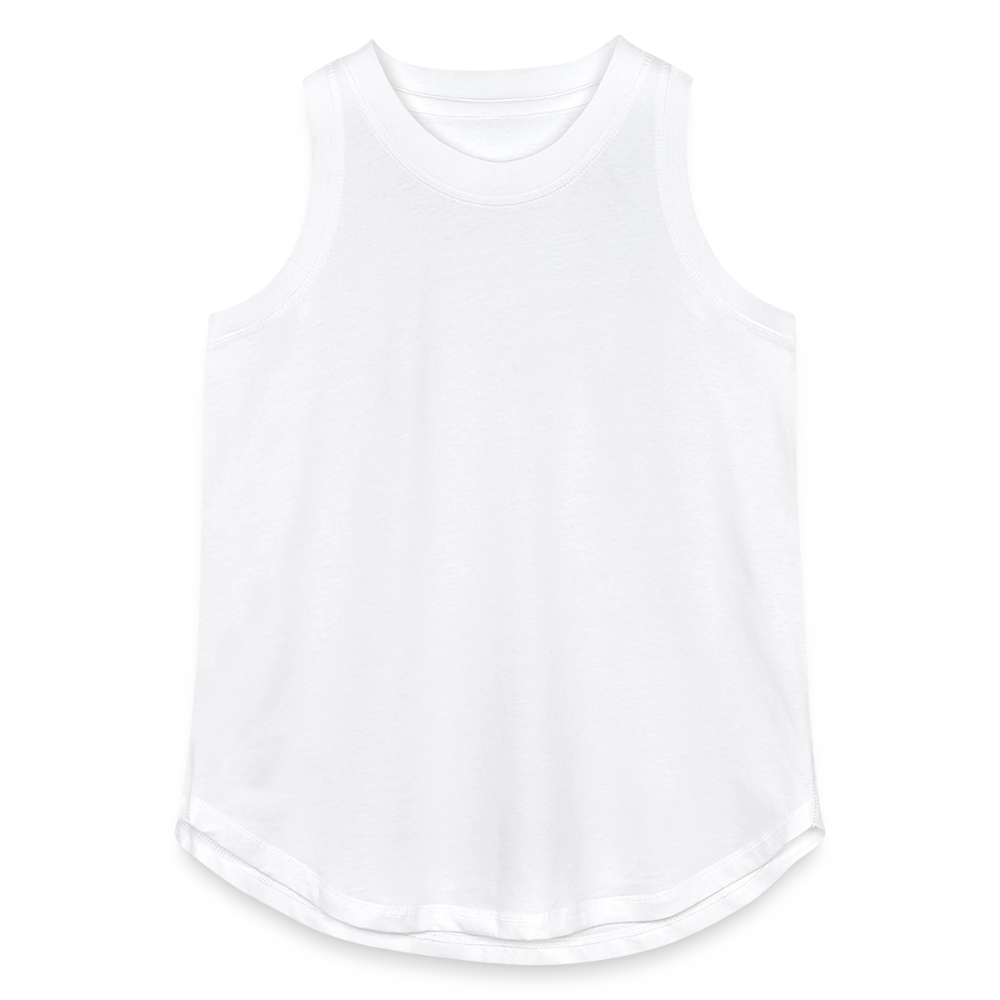 INDIANA PIPEFILLERS LOCAL 420 F/B DESIGN Women's Curvy Relaxed Tank Top - white