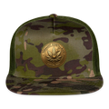 VERMONT PIPEFILLERS LOCAL 420 CAMO Trucker Hat - MultiCam\green