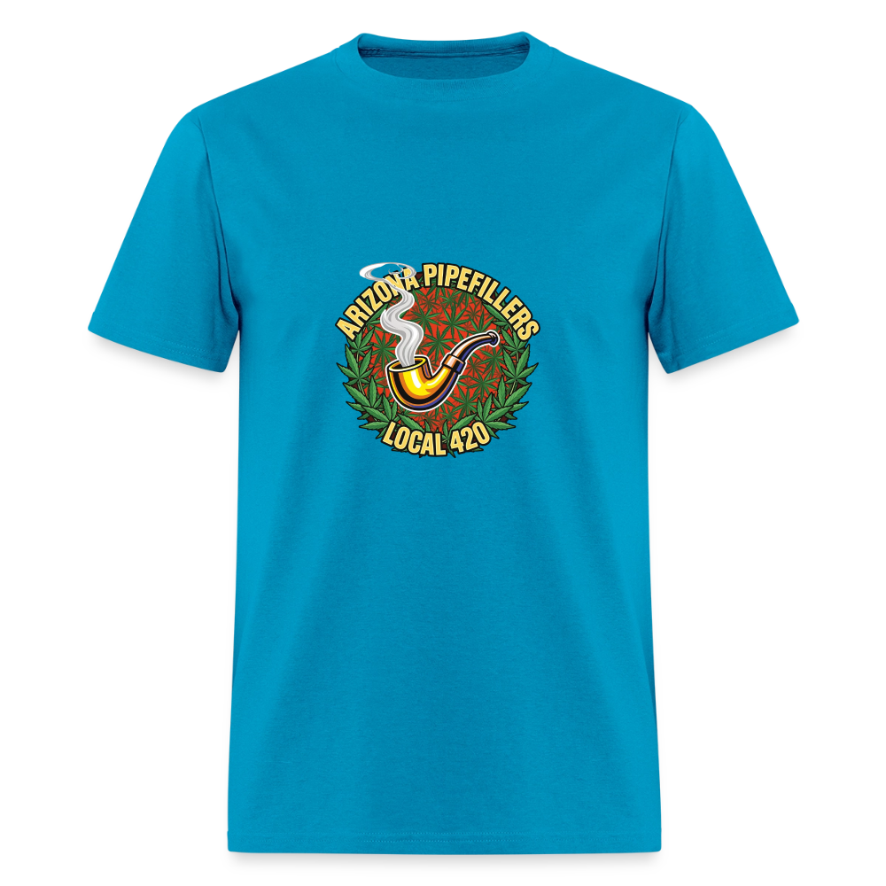 ARIZONA PIPEFILLERS LOCAL 420 MEN'S T-Shirt - turquoise