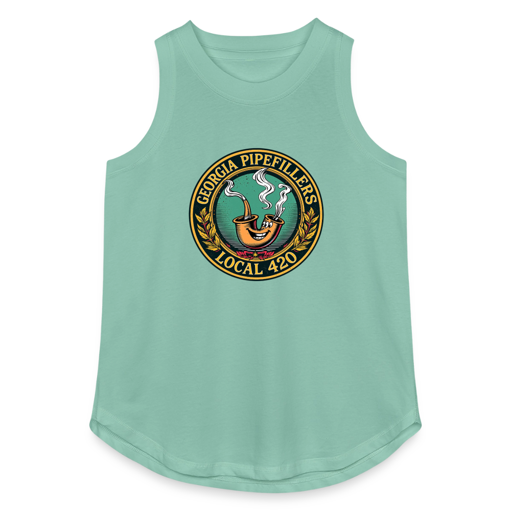 GEORGIA PIPEFILLERS LOCAL 420 Women's Relaxed Tank Top - saltwater